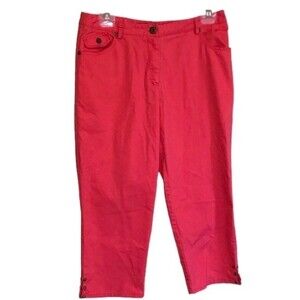 Zac & Rachel Zip Front Capris